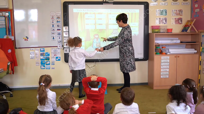In Year 1, right at the beginning of Primary School, children learn to use adjectives.