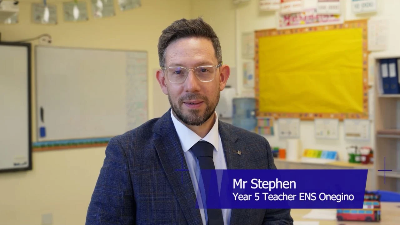 Mr Stephen, Year 5 Teacher ENS Onegino